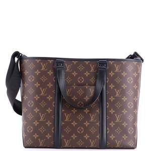 Louis Vuitton Weekend Tote Macassar #254325L24B